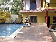 College girl and wwwxxx video assam boyfriend made a loving and fucking session in swimming pool and its bathroom, full Hindi audio