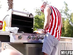 Busty Bikini Milf Gets Served A Dick On A Bun At July 4 Bbq With Richelle Ryan