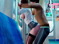 Kinky couple fucks in public train - Uncensored japnis sis broder Cartoon