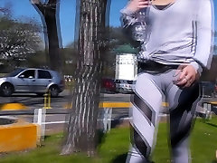 Best Teen pant hip And ASS Exposure In Public! Yoga Pants!!