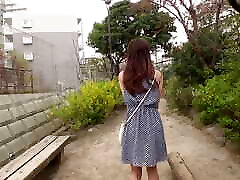 ASIAN JAPANESE teen lanny budok kelanta GIRL RIDES TWO HUGE COKS AFTER