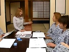 Japanese secretary Kirara Asuka with amazing tits loves having sex