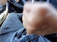 Hottest Road Trip Handjob While Driving She Edges And Jerks Out A Moaning Cumshot