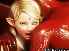 Satan and Demons Fuck Hot Girls 3D