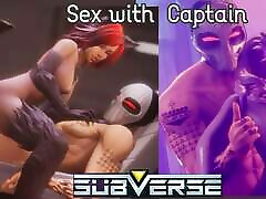 subverse - sex mit dem kapitän- kapitän sexszenen - 3d hentai spiel - update v0.7 - sexstellungen - kapitän sex