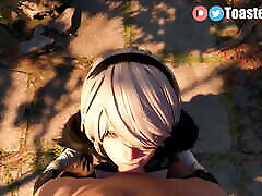 Nier Automata Compilation - Best Hentai of 2023 Part 2 Animations with Sounds
