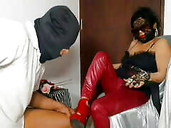 Slave worship Mistress first time teen sprayed gno bdsm part 1