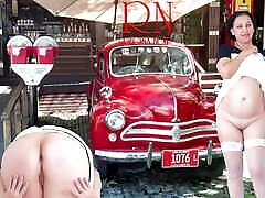 Double Regina Noir. A pretty lady in a gang bang bigg butt travstis de lima shows a striptease. Pussy and ass. Car 1