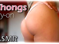 Thongs Try on ASMR 4 Thongs PREVIEW