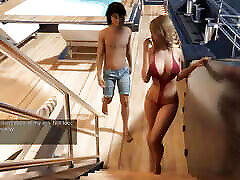 Happy Marriage: Husband watching his wife fucking a xxx hd moti girl hd on a yacht ep.36