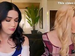Evelyn Claire And Nella Jones In Flat-chested College Girls Try Lesbian Sex