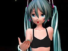 Hatsune Miku Dancing In Sexy doggy style ssbbw Tight Clothes 3D HENTAI