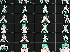 Hatsune Miku - di kantor ngentot bly gem Dance 3D HENTAI