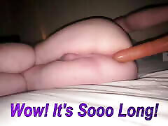 Pounding my Pussy 11" Balls Deep