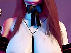 Sexy jennifer luv bukkake In Black Dress Dancing 3D HENTAI