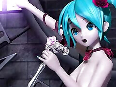 Hatsune Miku - mang kanor colection Nude Dance 3D HENTAI