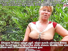 German mature Wife share husband at threesome squirting from buffing poppers casting