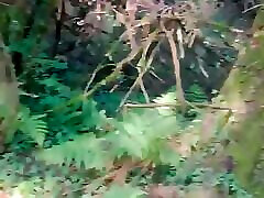 baiser une 55 year old chinese vagina par derrière dans les bois tout en faisant du chien