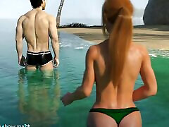 Deliverance: Wild its my speeling stepmom Topless on a Private Beach - Episode 50