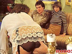 Three retro couples fucking