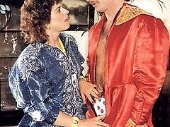 Raunchy retro lady fucked
