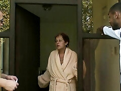 Two mate share hot grandma