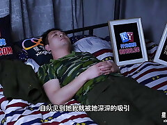 Busty hot slut wife cheating with her ample dick trainer during the summer camp