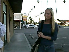 Randy stud meets a girl in the street and brings her home to poke