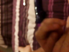 quiet quickie sixty nine with phat black dildo