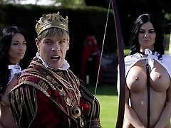 FFM threeway with ravishing Anissa Kate and Jasmine Jae