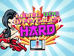 2 Girls One Guy Dice Compete to Make Him Cum First with Two Incredibly Marvelous Hot and Horny Sluts