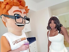 我打阿马里安妮的大屁股在暨溅网球Afterparty！