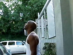 Big caboose black girl Janae Fox Loves Sucking Raw Dick