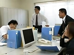 tokyo secretary from Tokyo with bum milk