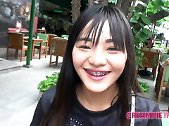 چسبیده خام ژاپن, داخل, تایلندی,