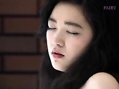 Asian reading erotic fiction masturbation