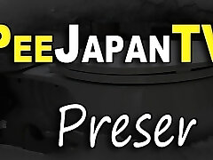 Asian sluts pee in wc