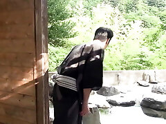 An Unfaithful Wife Meets With Her Lover in a Molten Spring - Part.3