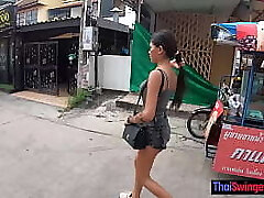 Real amateur Thai teen hottie fucked after lunch by her temporary bf