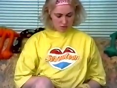 Retro college lady of the 70's part 1