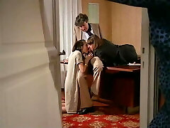 Antique Hot Sex and Toying Action at the Office