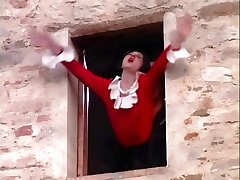 outdoor sex on the garden with a luxurious teen #1