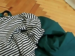 Housewife smashes a plumber while her cuckold husband out of home. wife, plumber, husband, fuck,