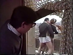 Nasty maid in sexy underwear set with stocking and garters fucks like nobody