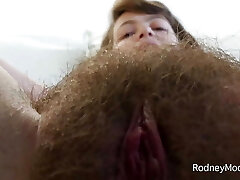 Extra Cute Hairy Damsel Vintage Dildo