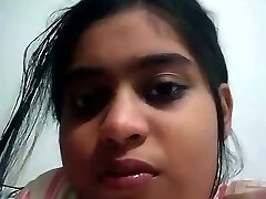 Emotional amateur Desi cam slut is happy about fingering herself