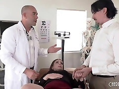 Molten Busty Towheaded Cucks Her Husband Because She Wants To Get Preggo And Her Doctor Offers To Help! - Laney Grey And Will Pounder