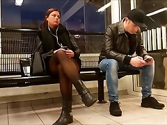 черные колготки