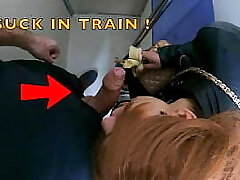 Nymphomaniac Married Wife Gargle Unknown Guy in Train!