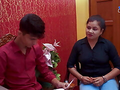 Horny big boobs milf lady fucked hard by her boss